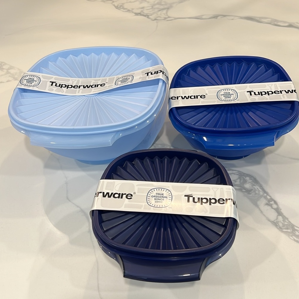 💙 Tupperware Set 3pc. - Picture 11 of 12